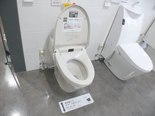 省スペース型トイレ