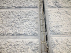 コーキング切れの例